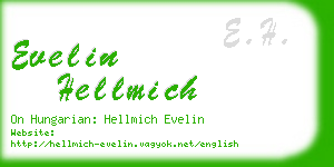 evelin hellmich business card